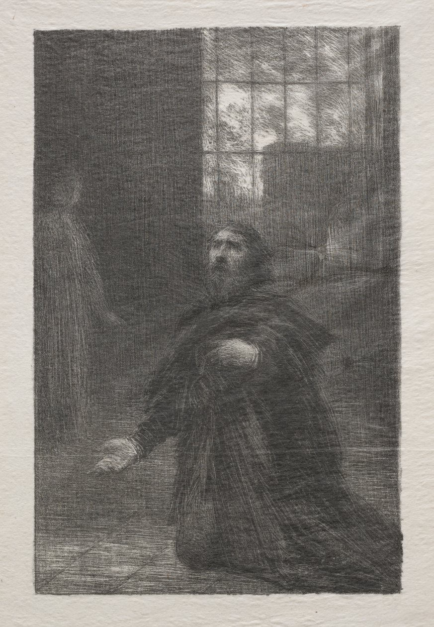 Rienzi, Ato V: Oração de Rienzi de Ignace Henri Jean Fantin Latour