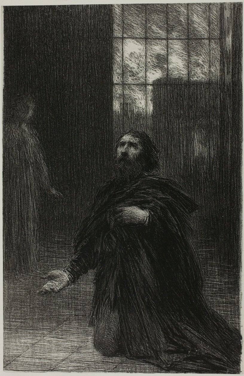 Rienzi, Ato V: Oração de Rienzi de Henri Fantin Latour