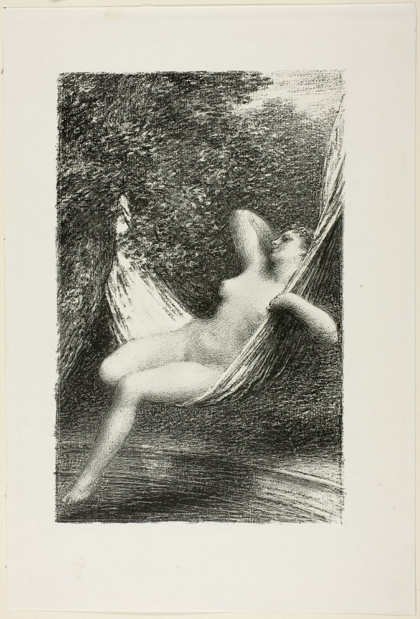 Sara, a banhista de Ignace Henri Jean Fantin Latour