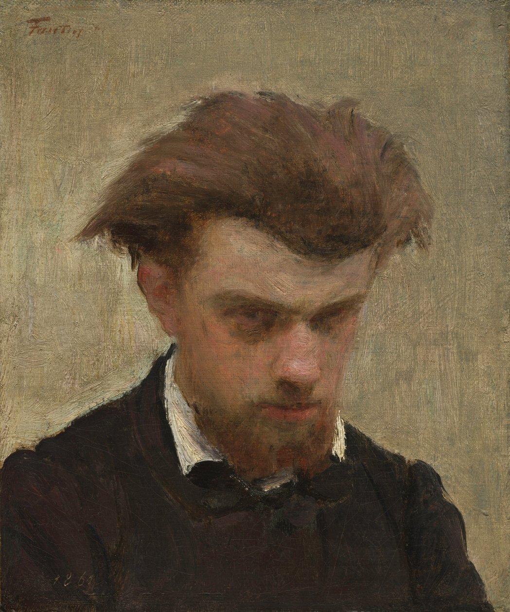 Auto-retrato de Ignace Henri Jean Fantin Latour