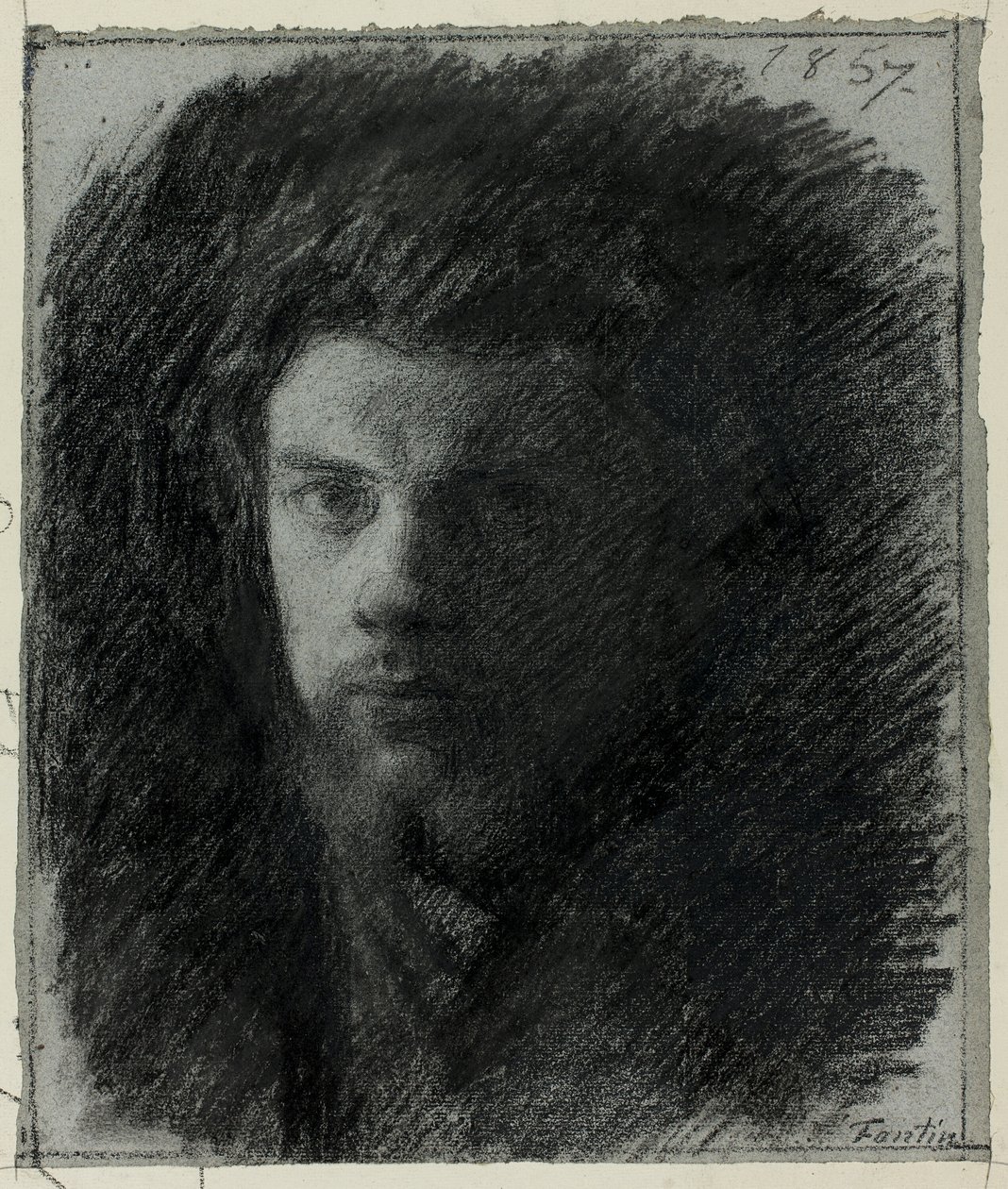 Auto-retrato de Ignace Henri Jean Fantin Latour