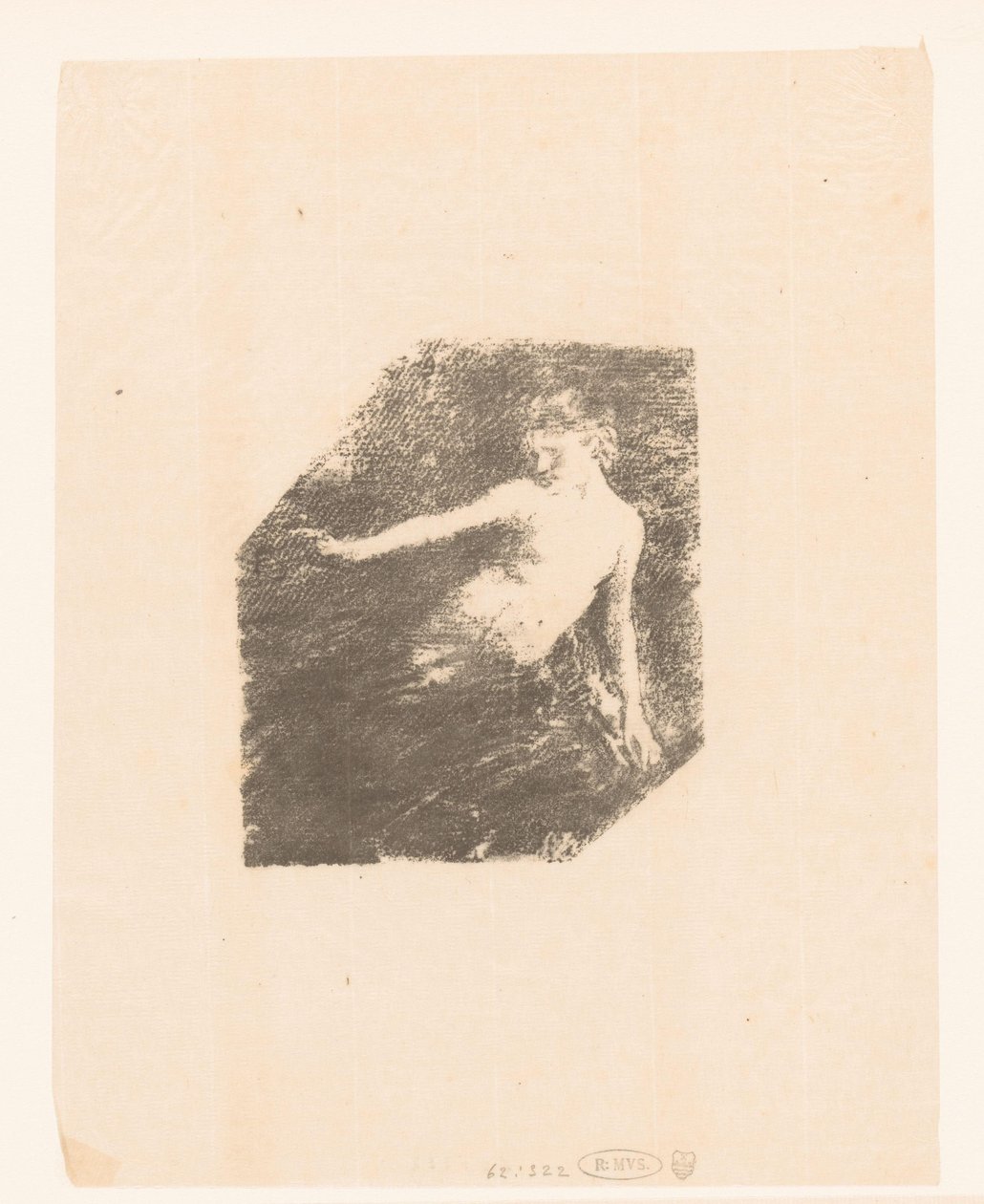 Estudo de uma mulher nua de Ignace Henri Jean Fantin Latour