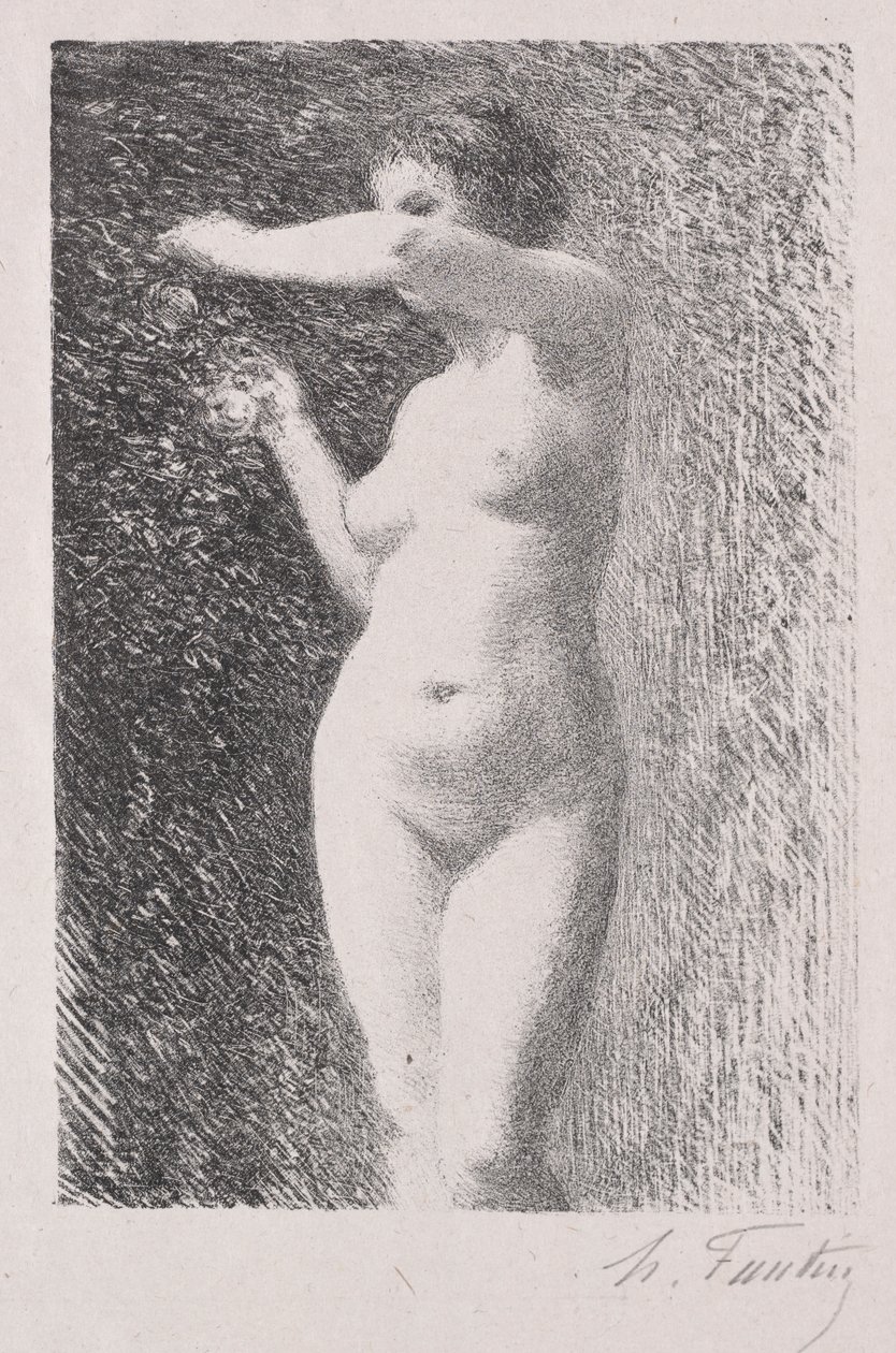 Estudo para Eva de Ignace Henri Jean Fantin Latour