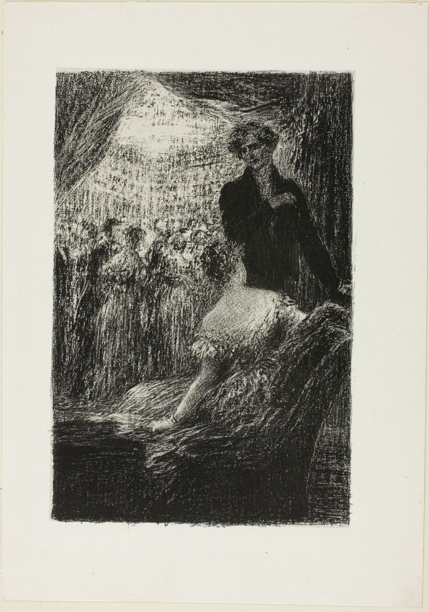 Fantastic Symphony: A Ball, de Hector Berlioz, sua vida e obra de Ignace Henri Jean Fantin Latour