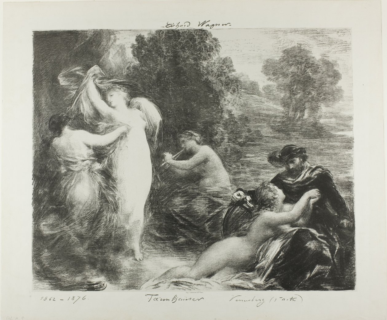 Tannhauser: Venusberg de Ignace Henri Jean Fantin Latour