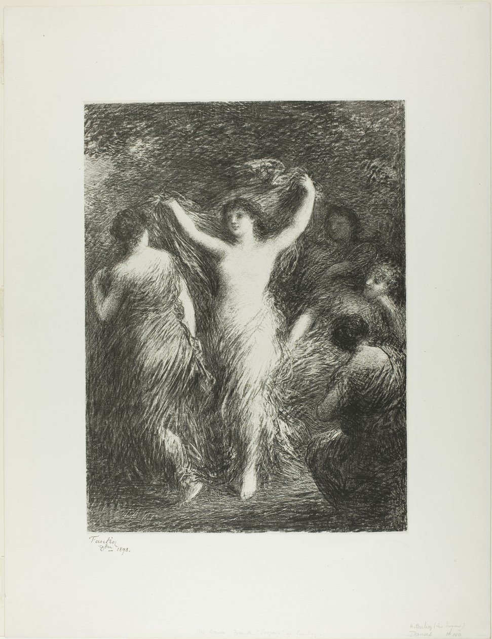 A danca de Ignace Henri Jean Fantin Latour