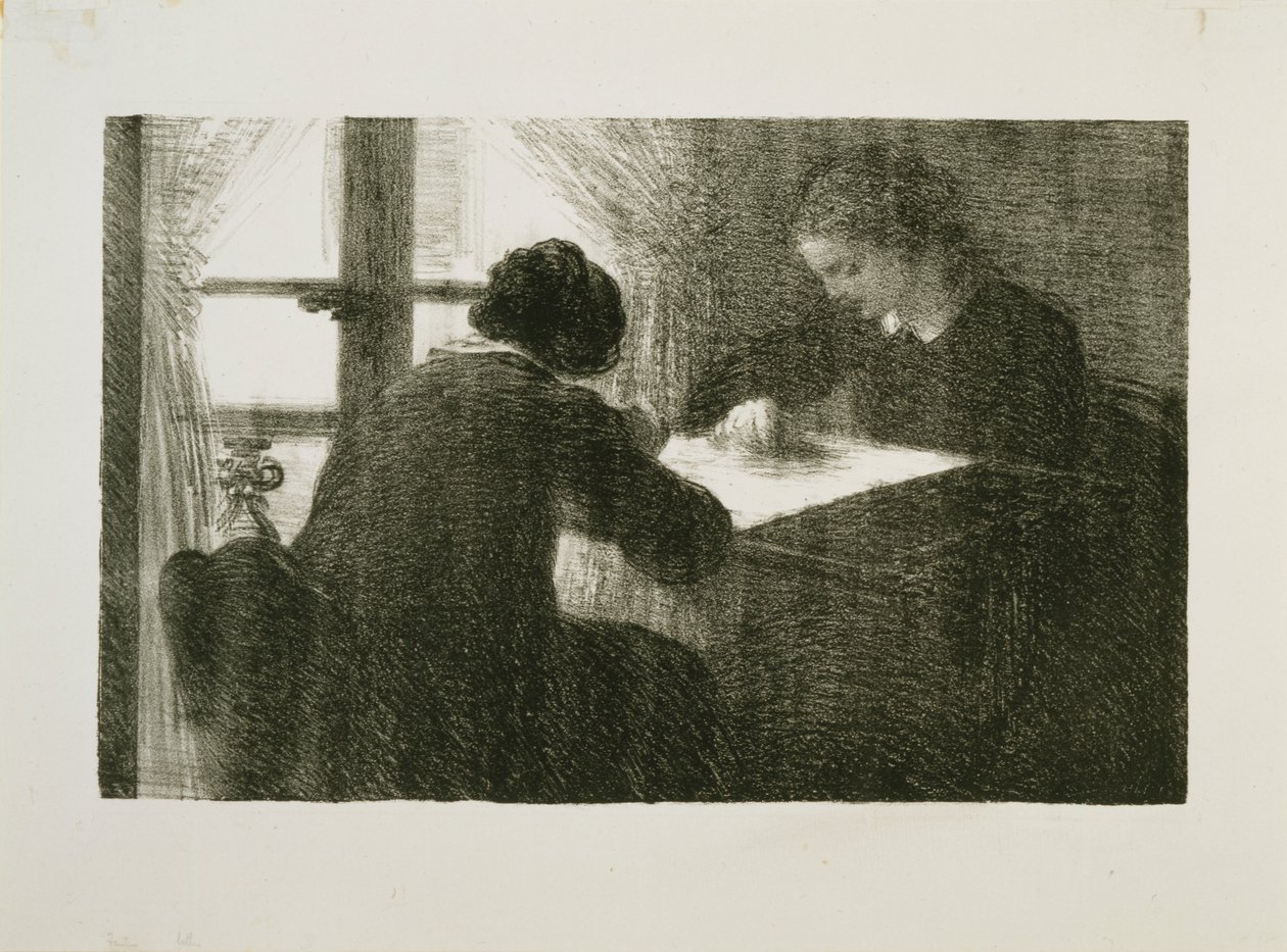 As Bordadeiras, Nº 2 de Ignace Henri Jean Fantin Latour