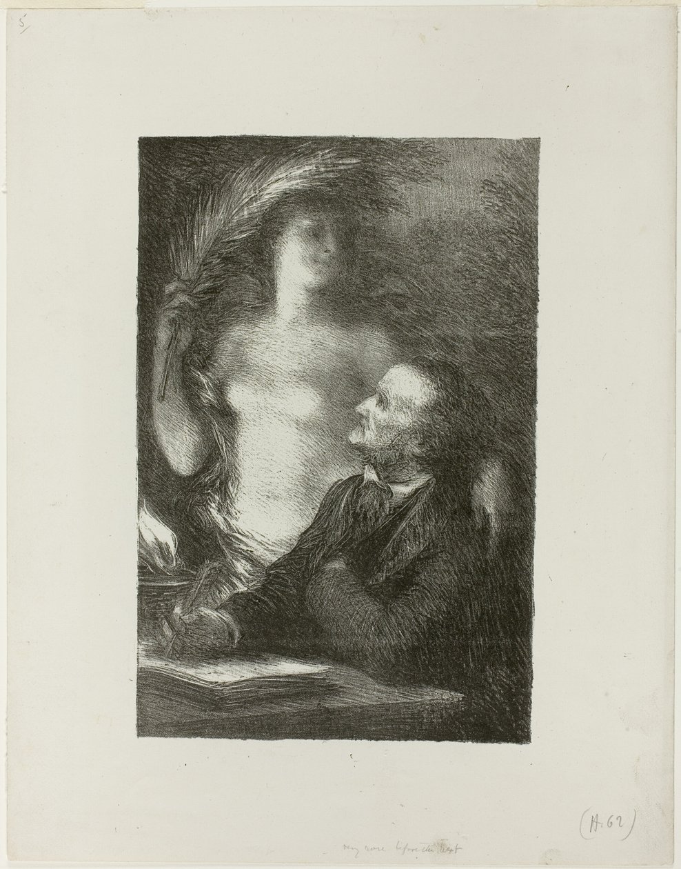 A musa de Ignace Henri Jean Fantin Latour