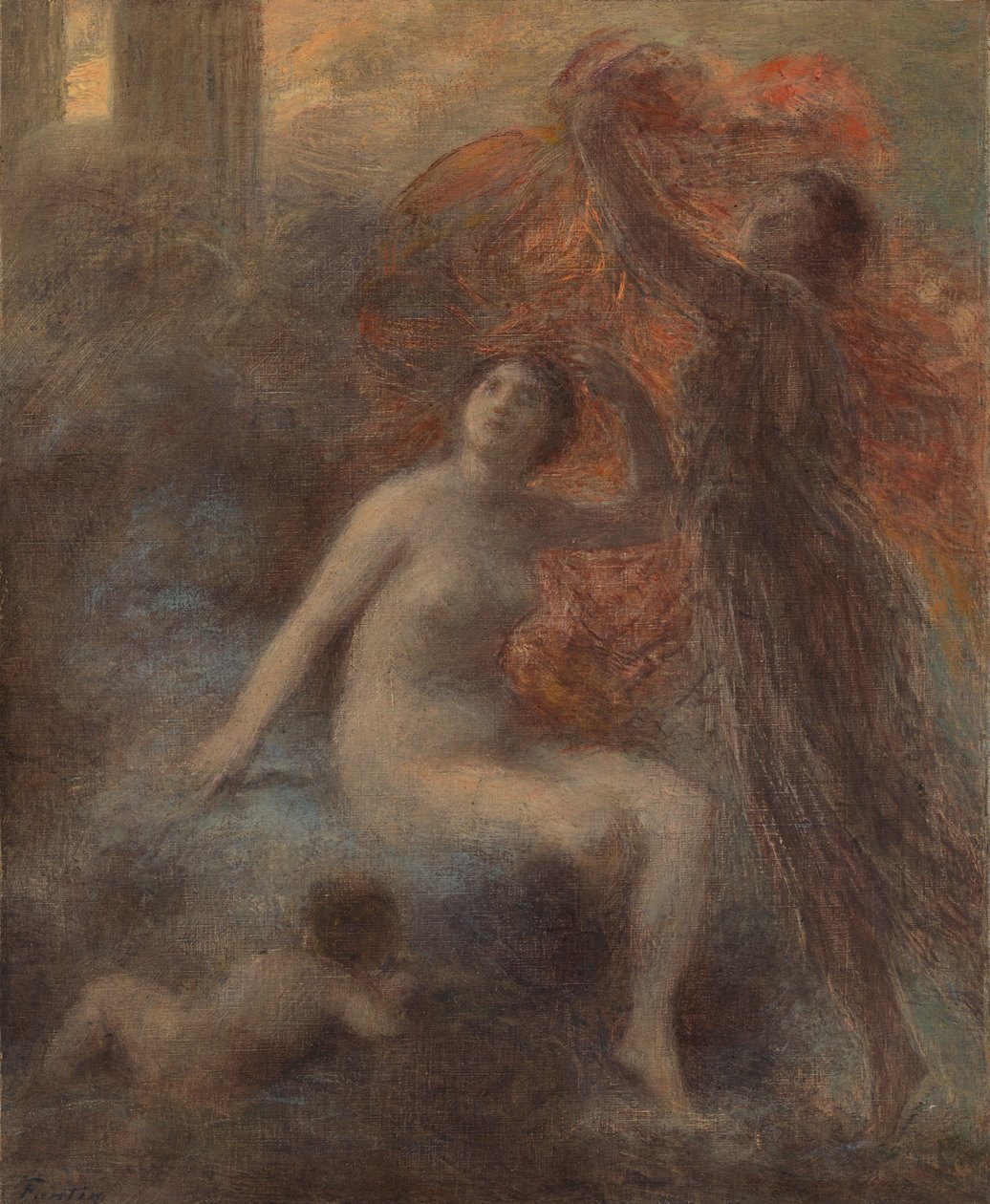 O Palácio da Aurora, 1902. de Ignace Henri Jean Fantin Latour
