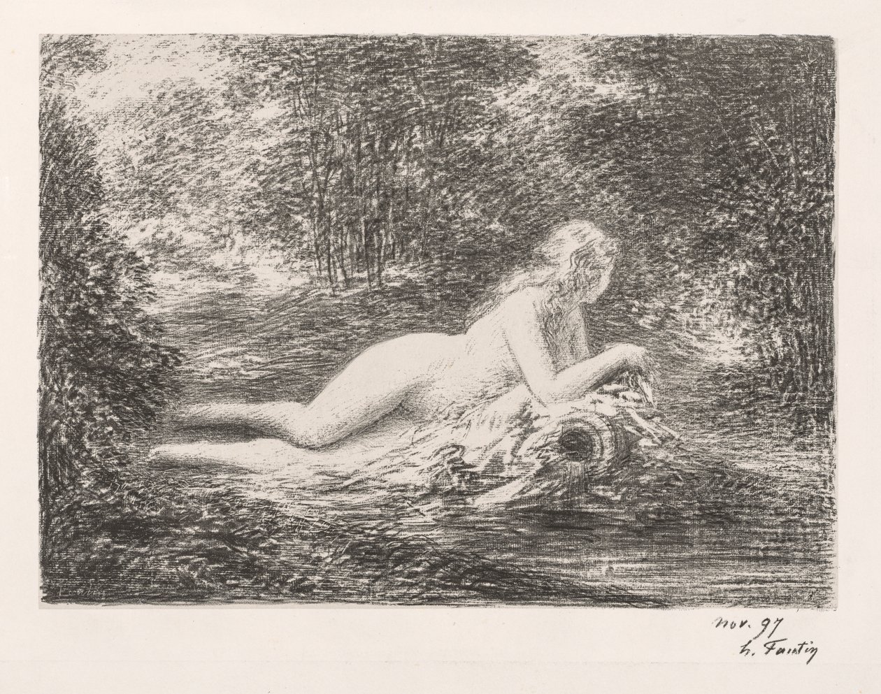 A primavera de Ignace Henri Jean Fantin Latour