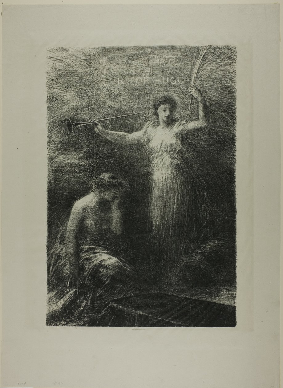Para Victor Hugo de Ignace Henri Jean Fantin Latour