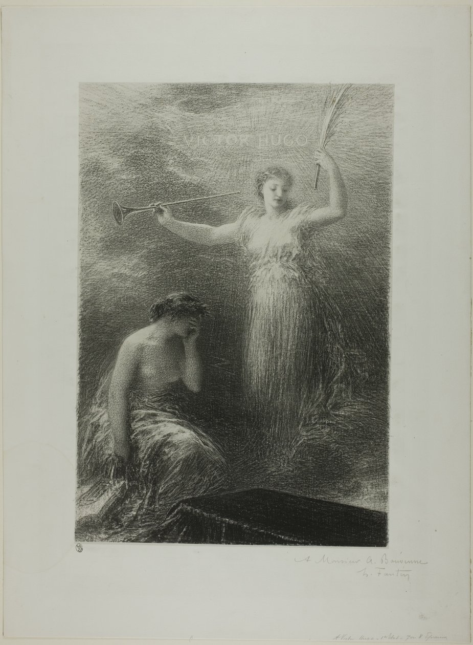 Para Victor Hugo de Ignace Henri Jean Fantin Latour