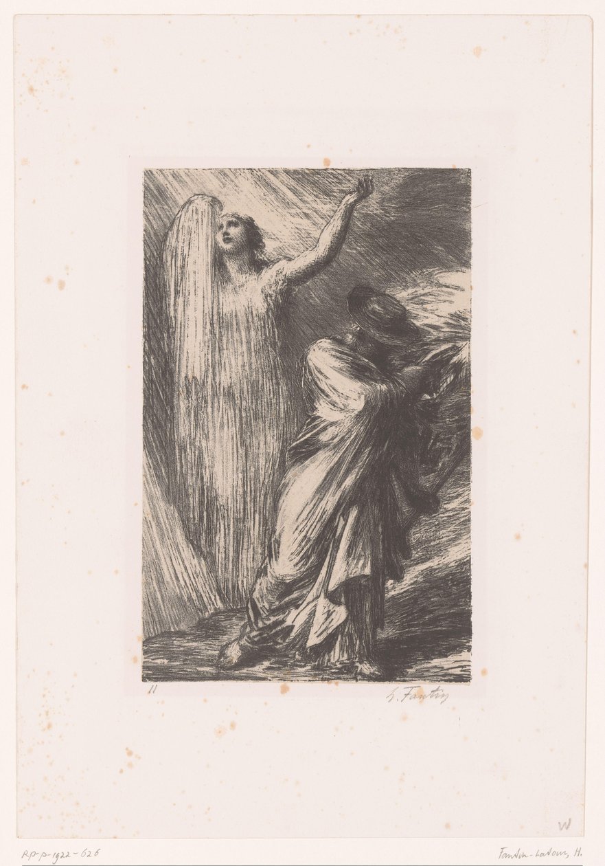 Wotan invoca a deusa da terra Erda Siegfried. Ato III. Evocação d