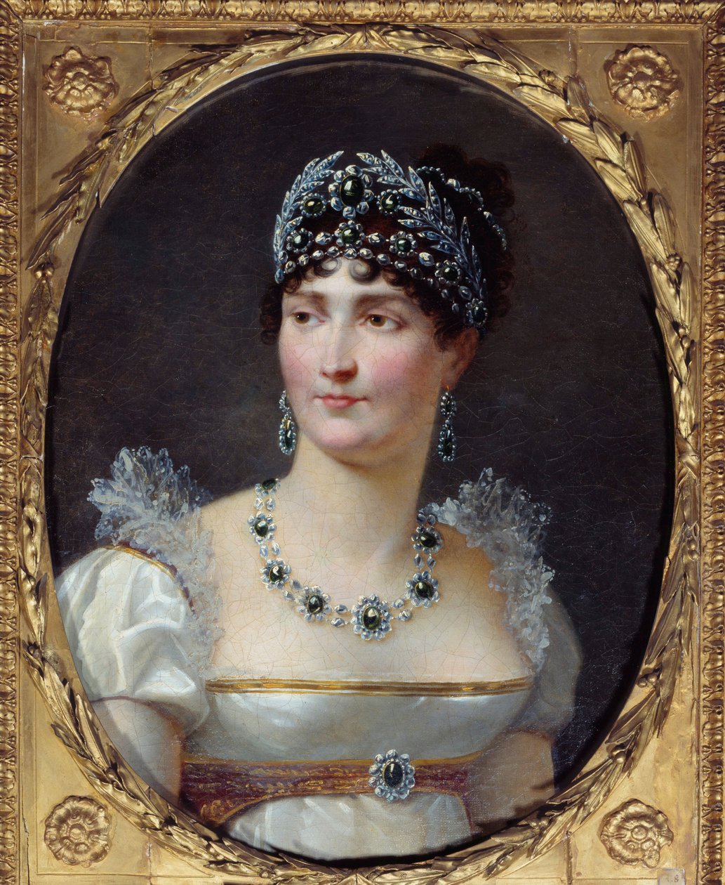 Retrato do Impression Josephine de Beauharnais (1763-1814) Pintura de Henri Francois Riesener (1767-1828) 1806 Malmaison, musee du chateau de Henri Francois Riesener