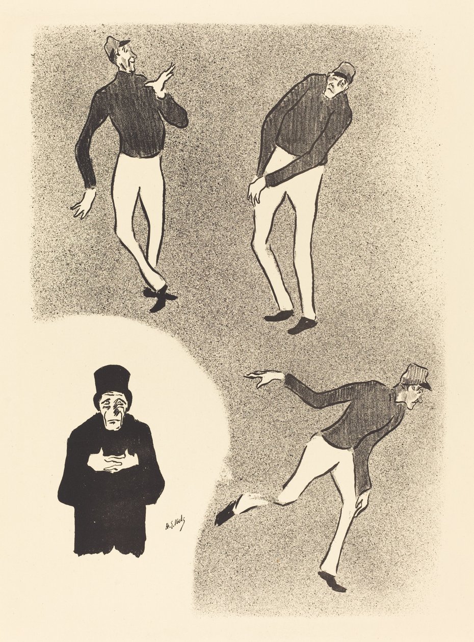 Palhaças de Henri Gabriel Ibels