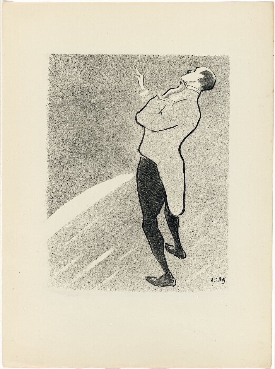 Kam-Hill, de Le Café-Concert de Henri Gabriel Ibels