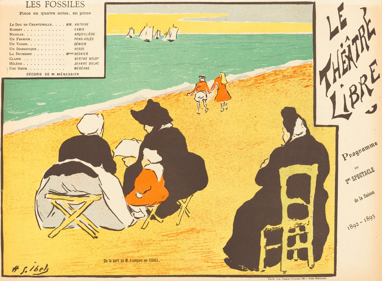 Les Fossiles de Henri Gabriel Ibels