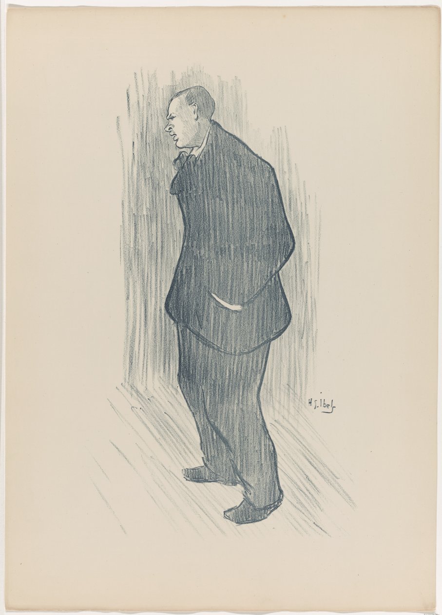 Mévisto, de Le Café-Concert de Henri Gabriel Ibels