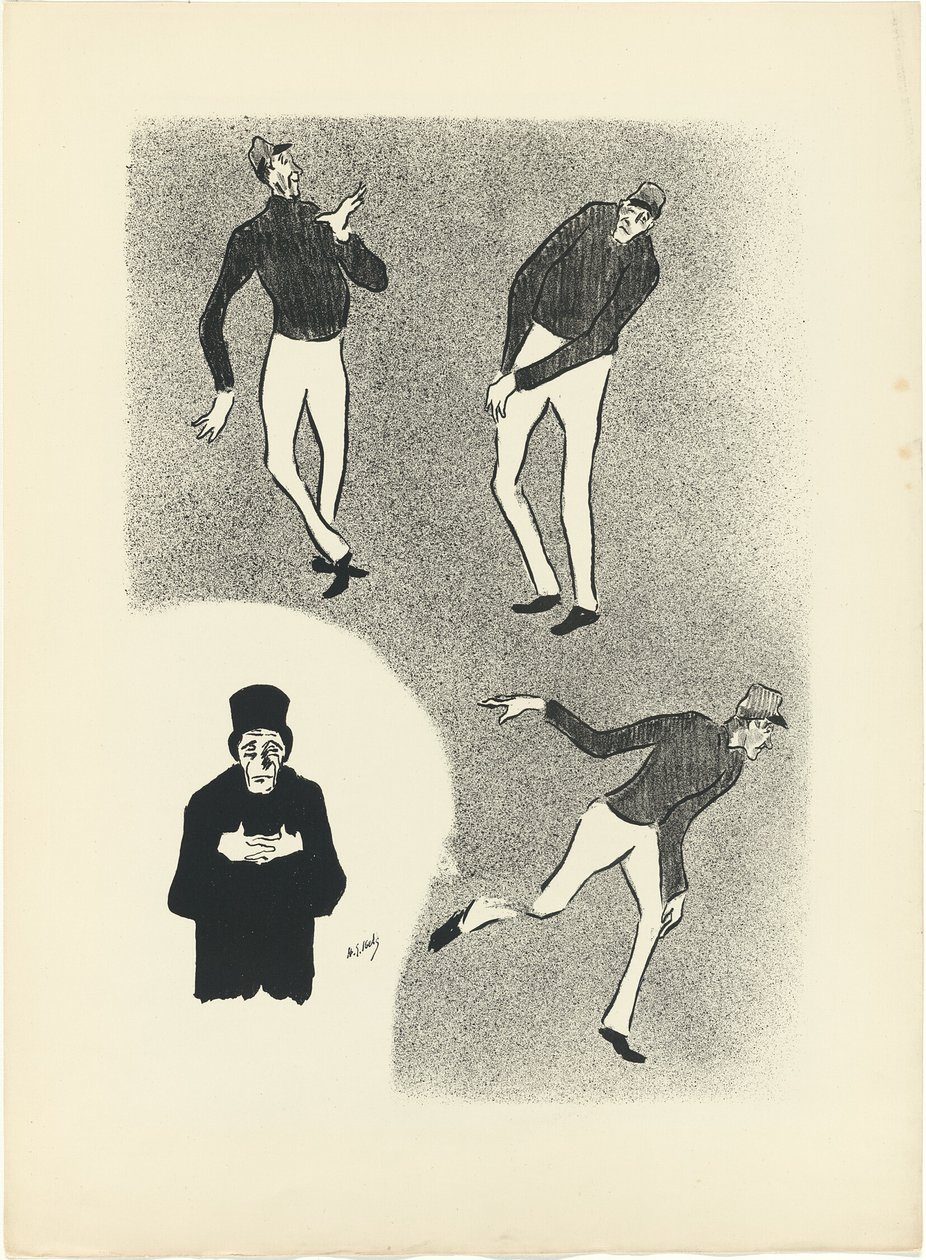 Ouvrard, de Le Café-Concert de Henri Gabriel Ibels