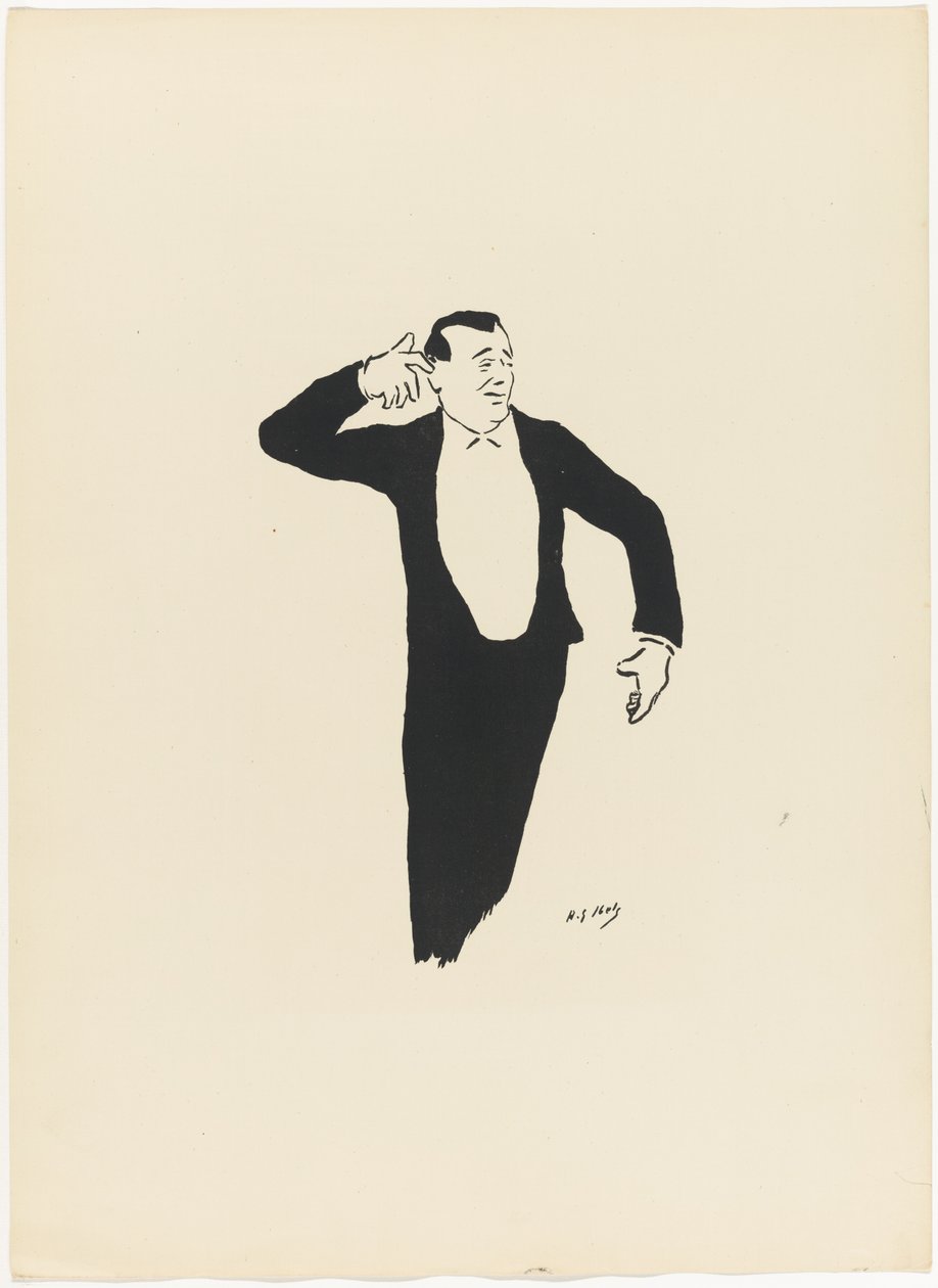 Paulus, de Le Café-Concert de Henri Gabriel Ibels