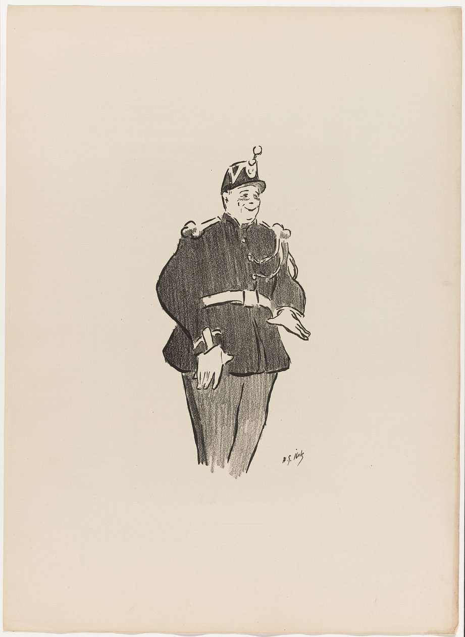 Polin, de Le Café-Concert de Henri Gabriel Ibels