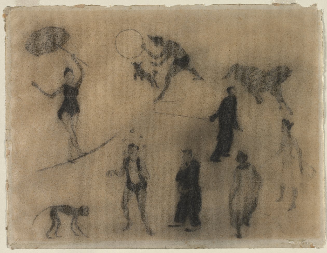 O circo de Henri Gabriel Ibels