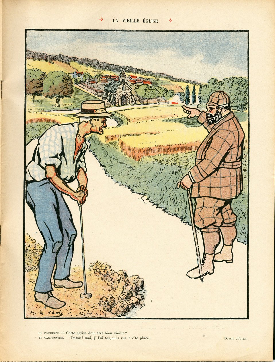 O riso, satírico em cores de Henri Gabriel Ibels