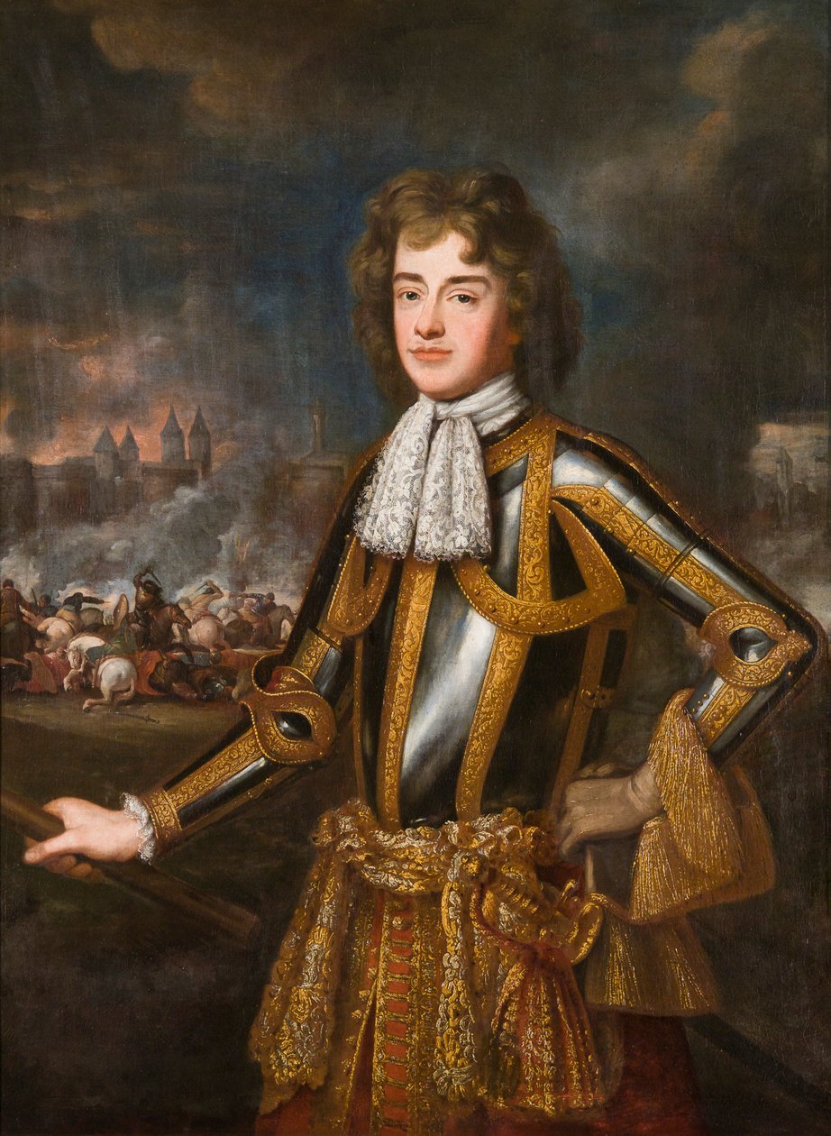 Henri Gascar - Retrato do Príncipe Philipp Erasmus do Liechtenstein (1664-1704) de Henri Gascar