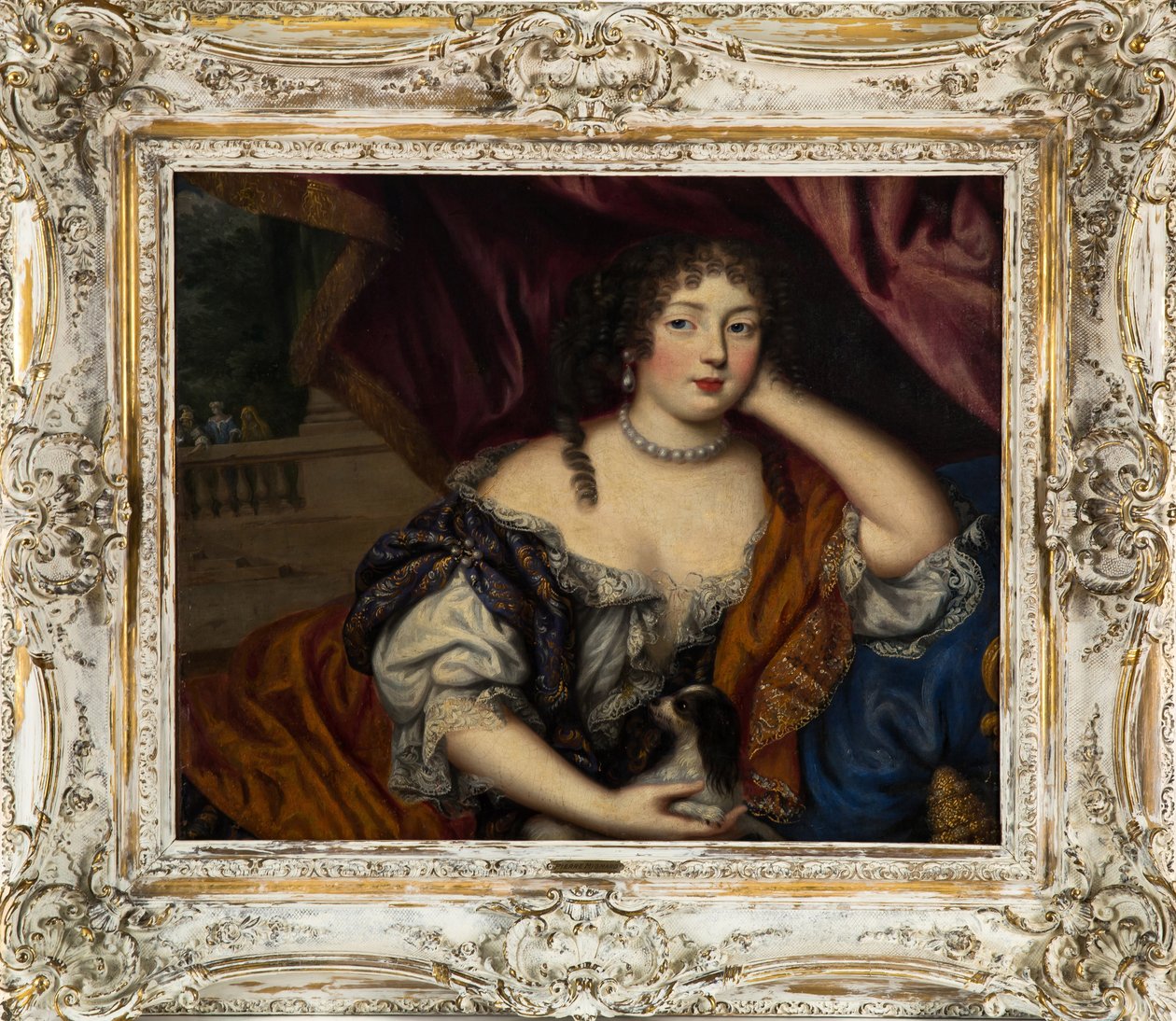 Retrato de Louise Renée de Penancoet de Kerouaille, Duquesa de Portsmouth 1649-1734 de Henri Gascar
