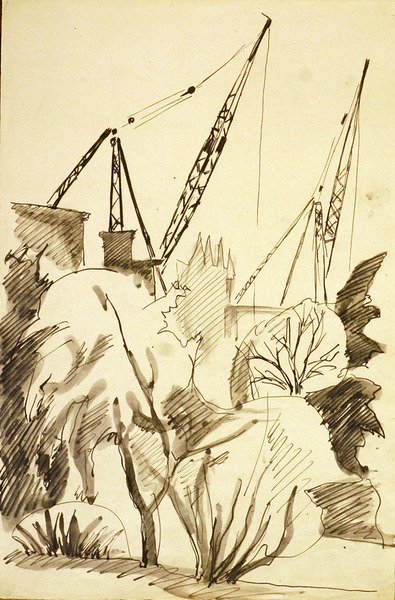 Reconstrução, Londres de Henri Gaudier Brzeska