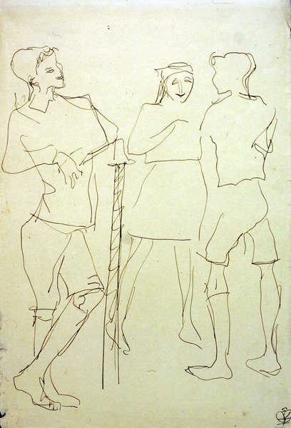 Crianças no Parque de Henri Gaudier Brzeska