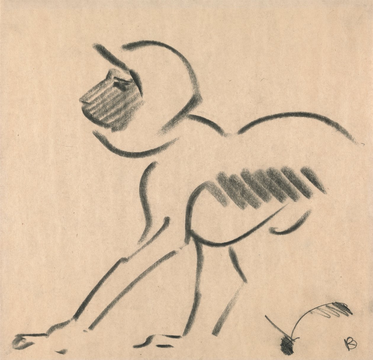 Macaco de agachamento de Henri Gaudier Brzeska