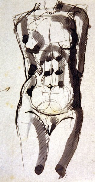 Torso Feminino de Henri Gaudier Brzeska