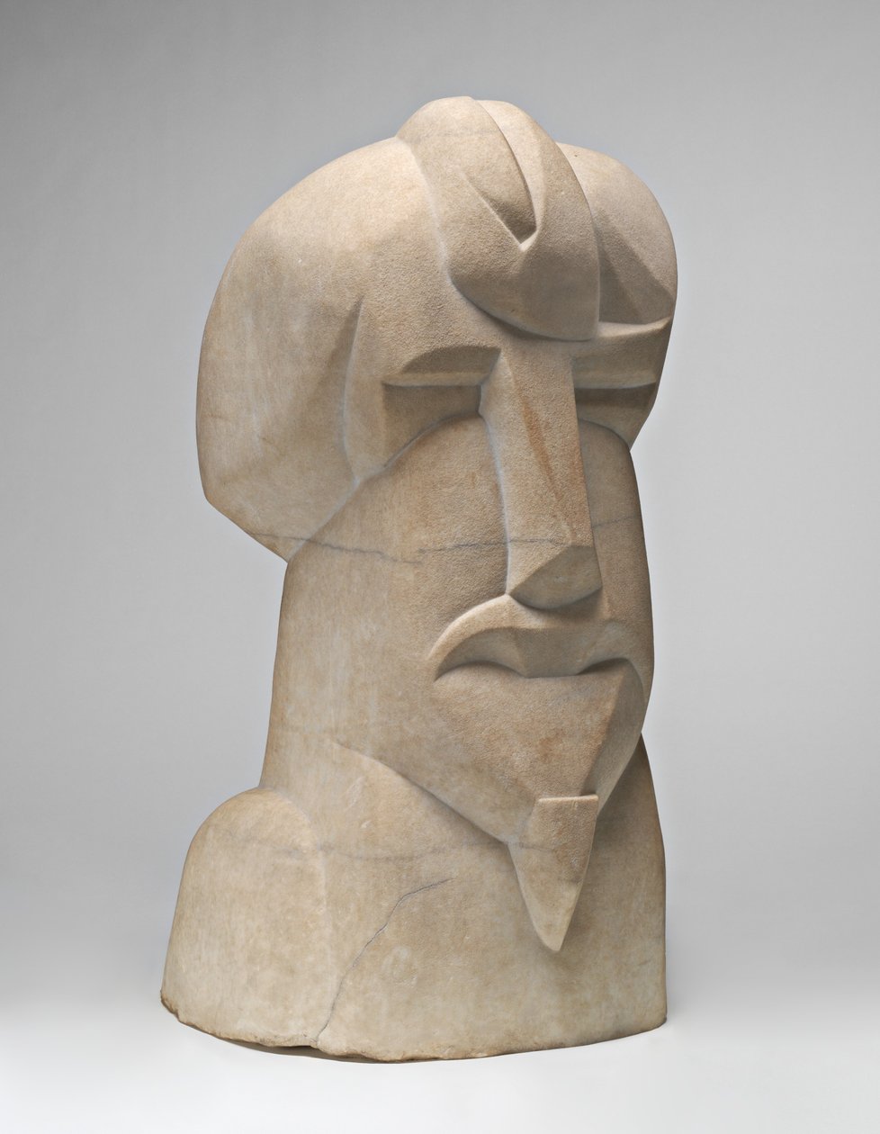 Cabeça Hierática de Ezra Pound de Henri Gaudier Brzeska