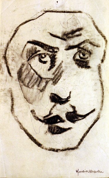 Cabeça Escultural de Brodzky de Henri Gaudier Brzeska