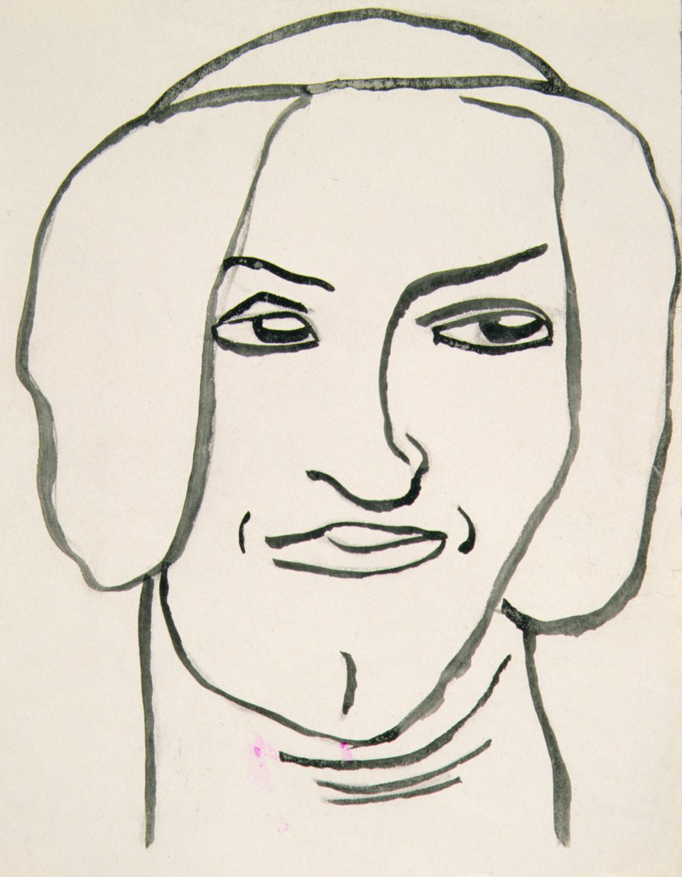 Sophie Sorrindo de Henri Gaudier Brzeska