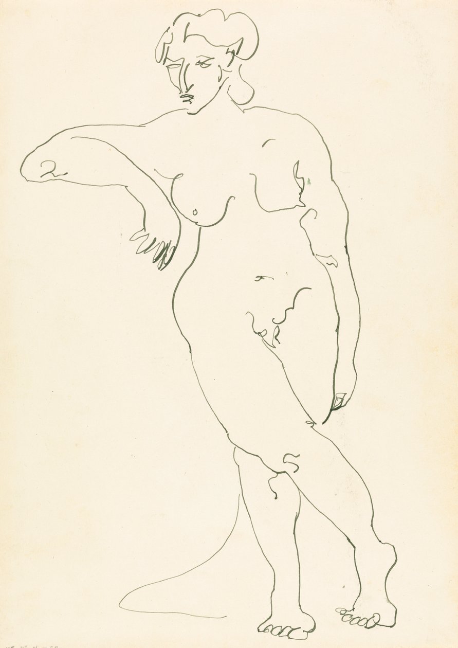 Figura Feminina Permanente de Henri Gaudier Brzeska
