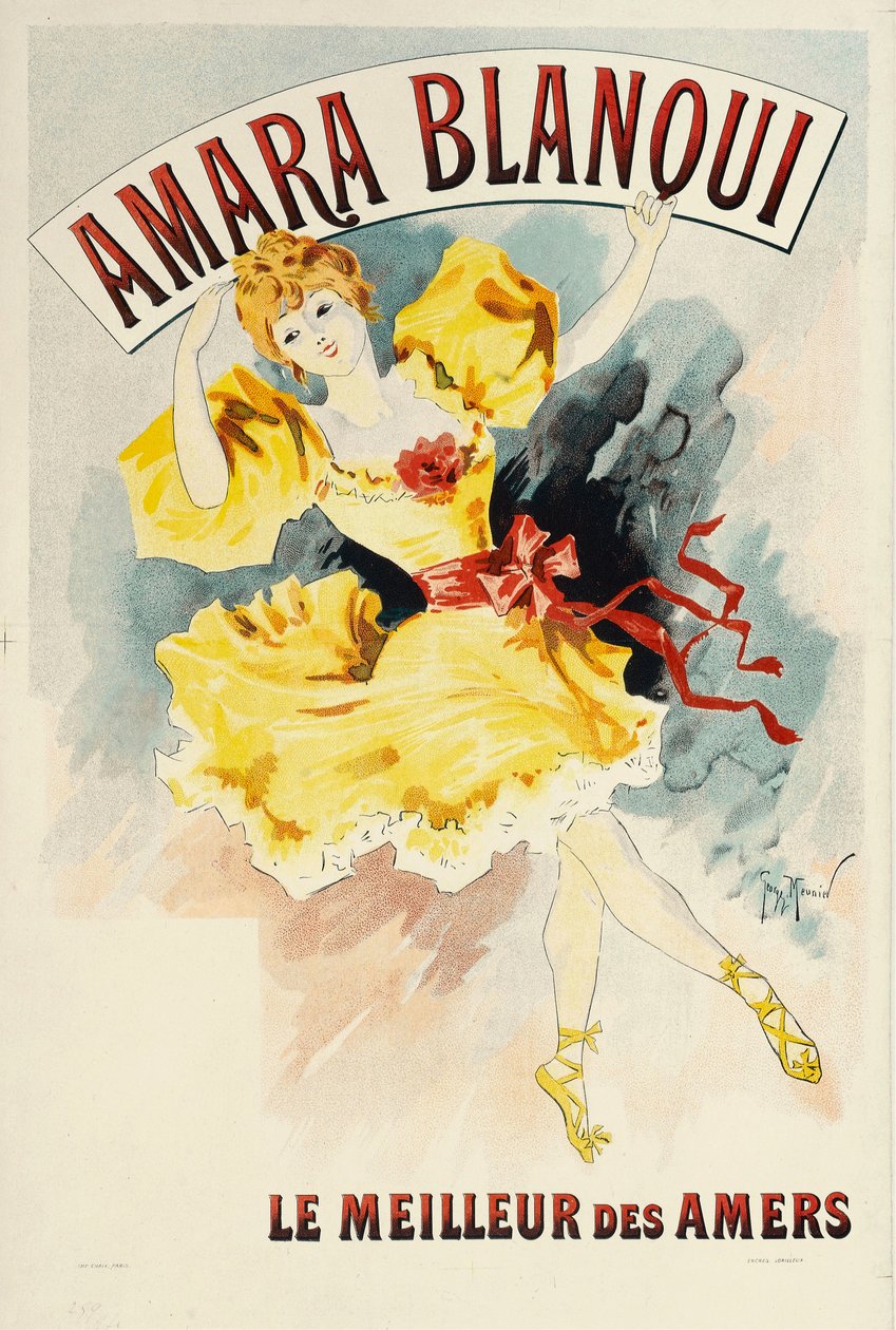 Amara Blanqui, ca 1895-1900. de Henri Georges Meunier