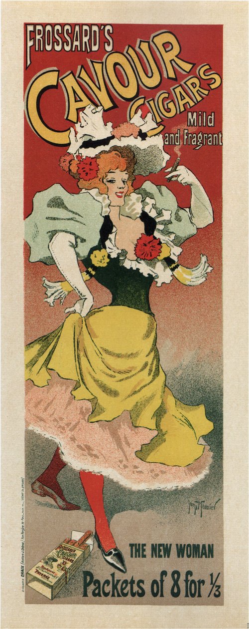 Charutos Cavour, 1896 de Henri Georges Meunier