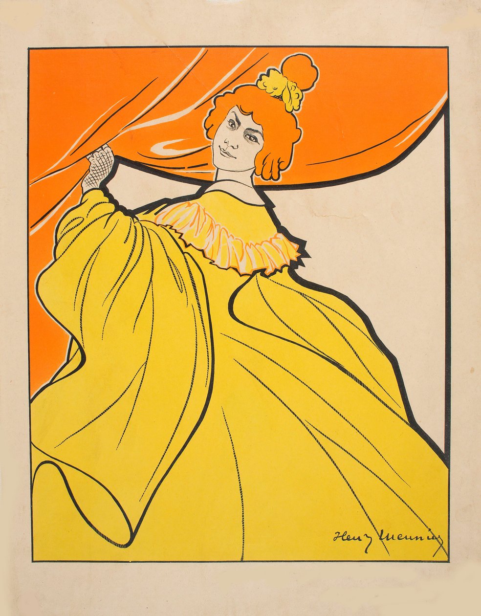 Odete Dulac, c. 1900. de Henri Georges Meunier