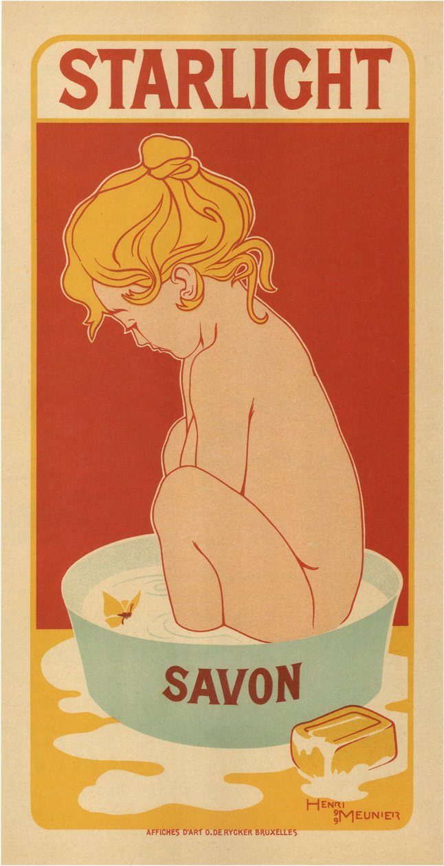 Starlight Savon, 1899 de Henri Georges Meunier