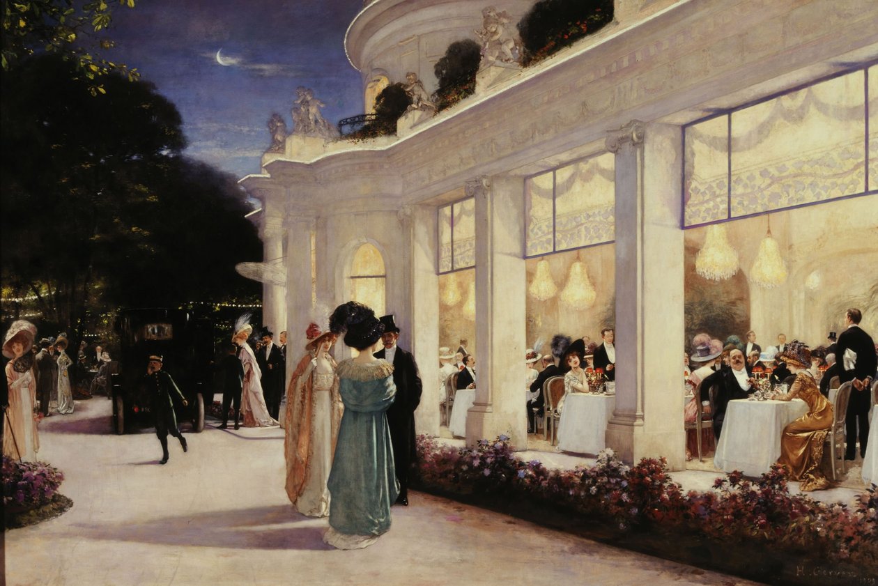 Uma noite no Pré-Catelan de Henri Gervex