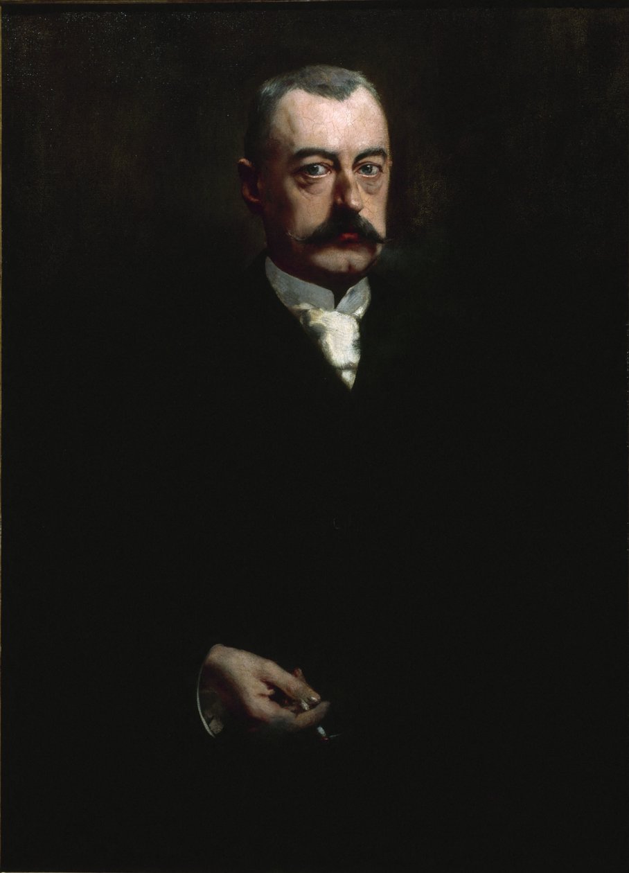 Retrato de Pierre Waldeck-Rousseau 1846-1904, ca 1894. de Henri Gervex