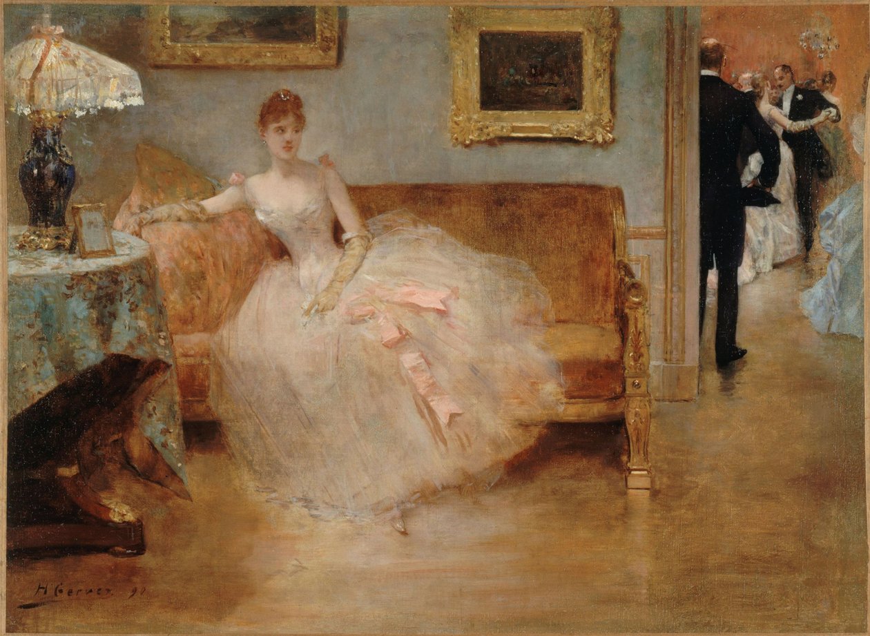A bola, 1890. de Henri Gervex