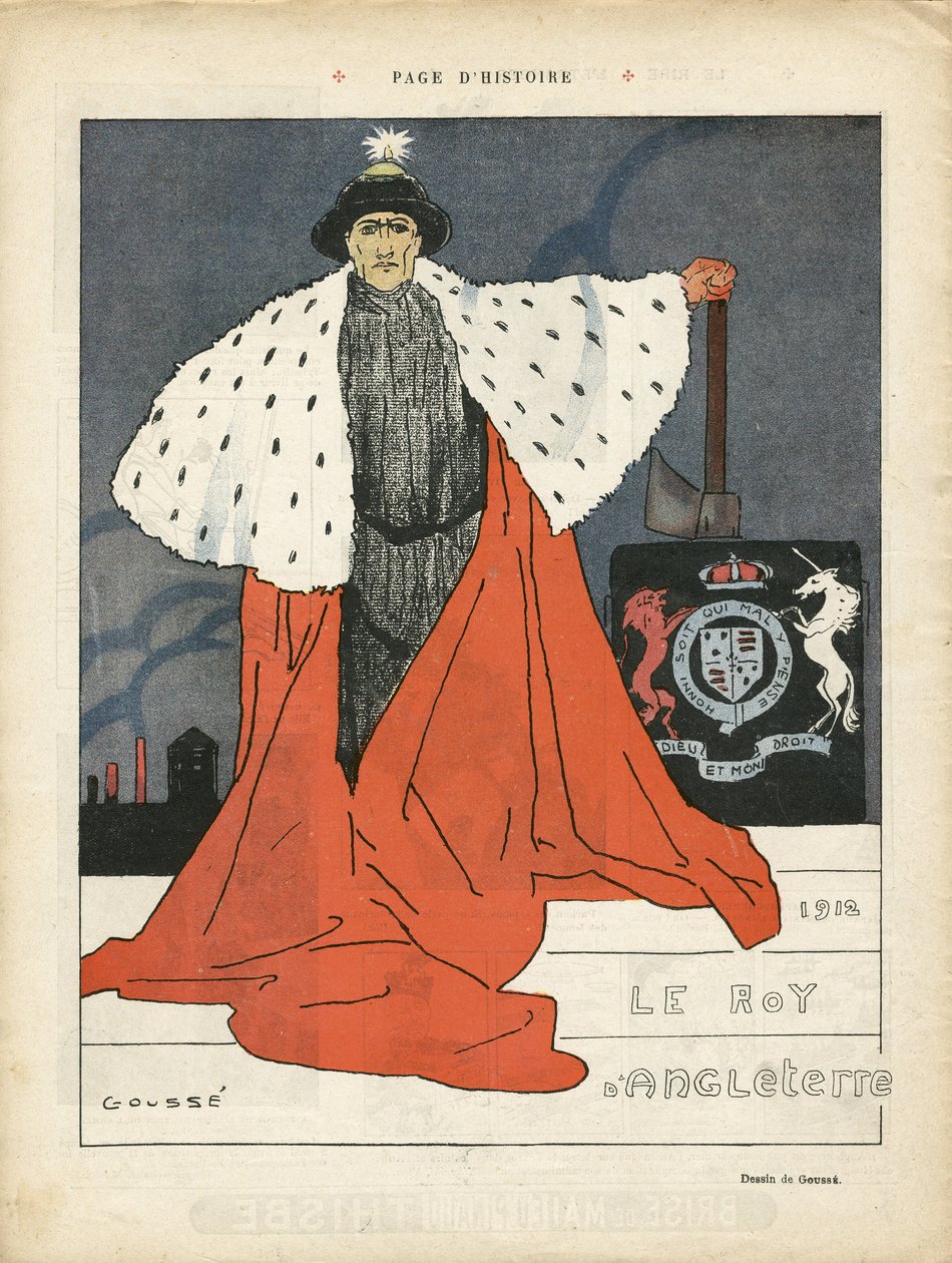 Ilustração de Henri Gousse (1872-1914) em Le Rire de Henri Gousse