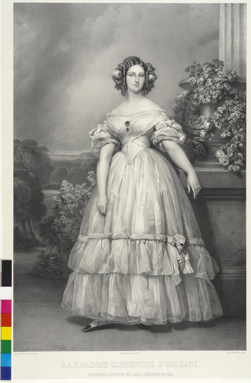 Princesa de França clementina de Henri Grevedon