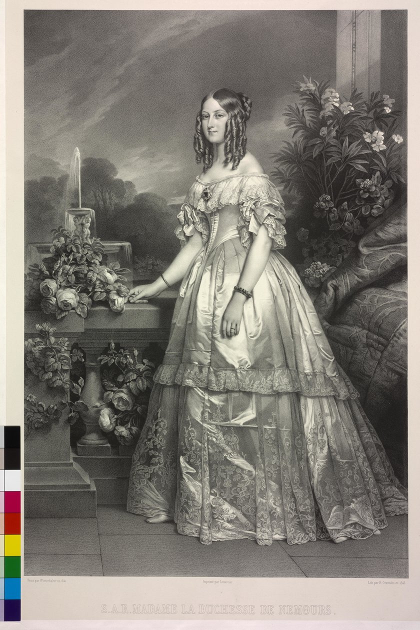Princesa de Saxe-Coburgo-Gotha Victoria de Henri Grevedon