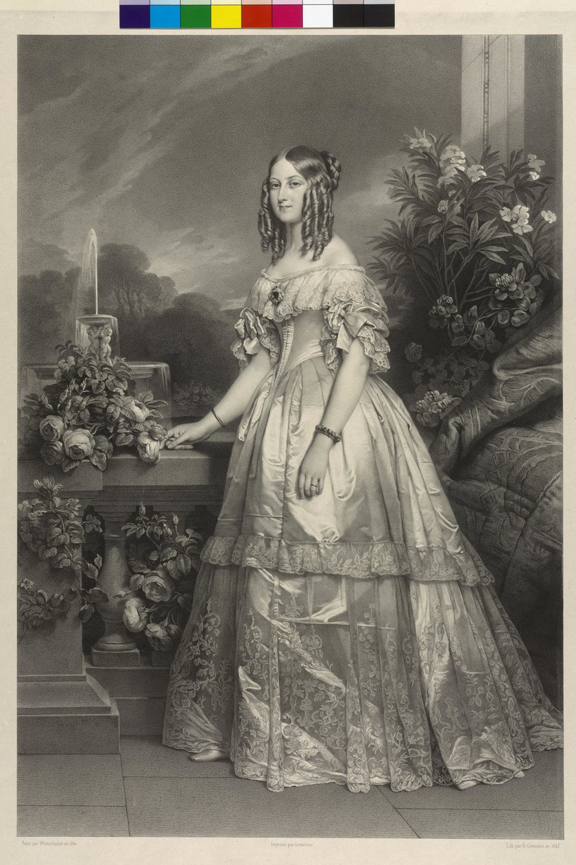 Princesa de Saxe-Coburgo-Gotha Victoria de Henri Grevedon