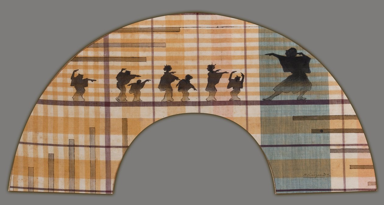 Shadow Theatre Fan de Henri Guérard