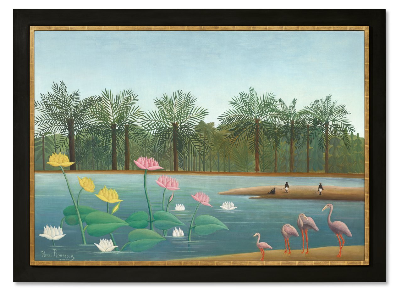 Flamingos de Henri J.F. (1844 1910) Rousseau